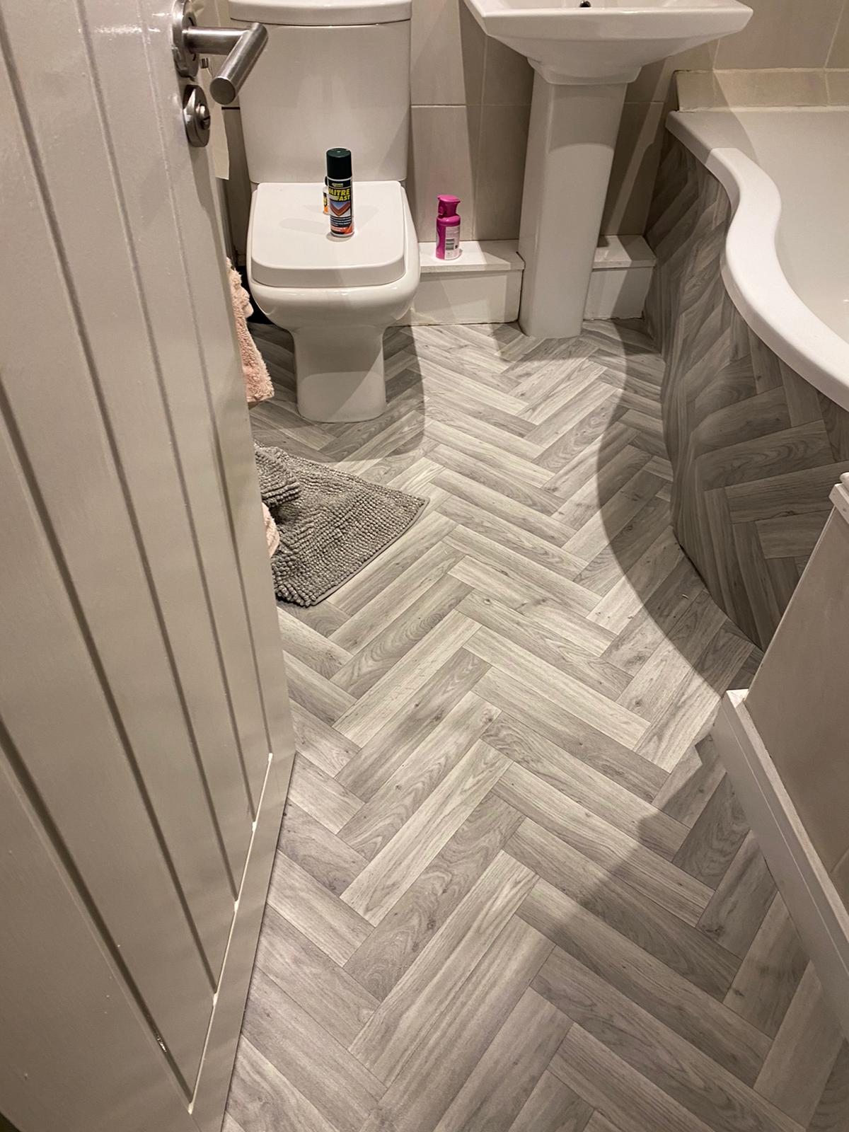 Modern LVT installation