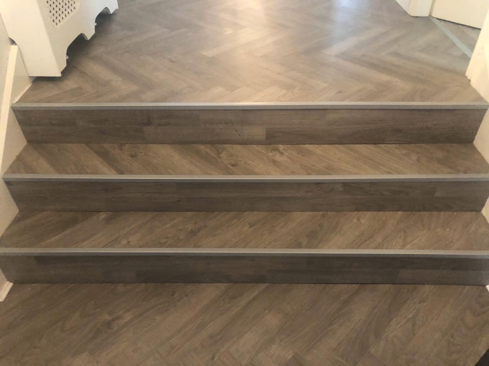 Professional LVT fitting