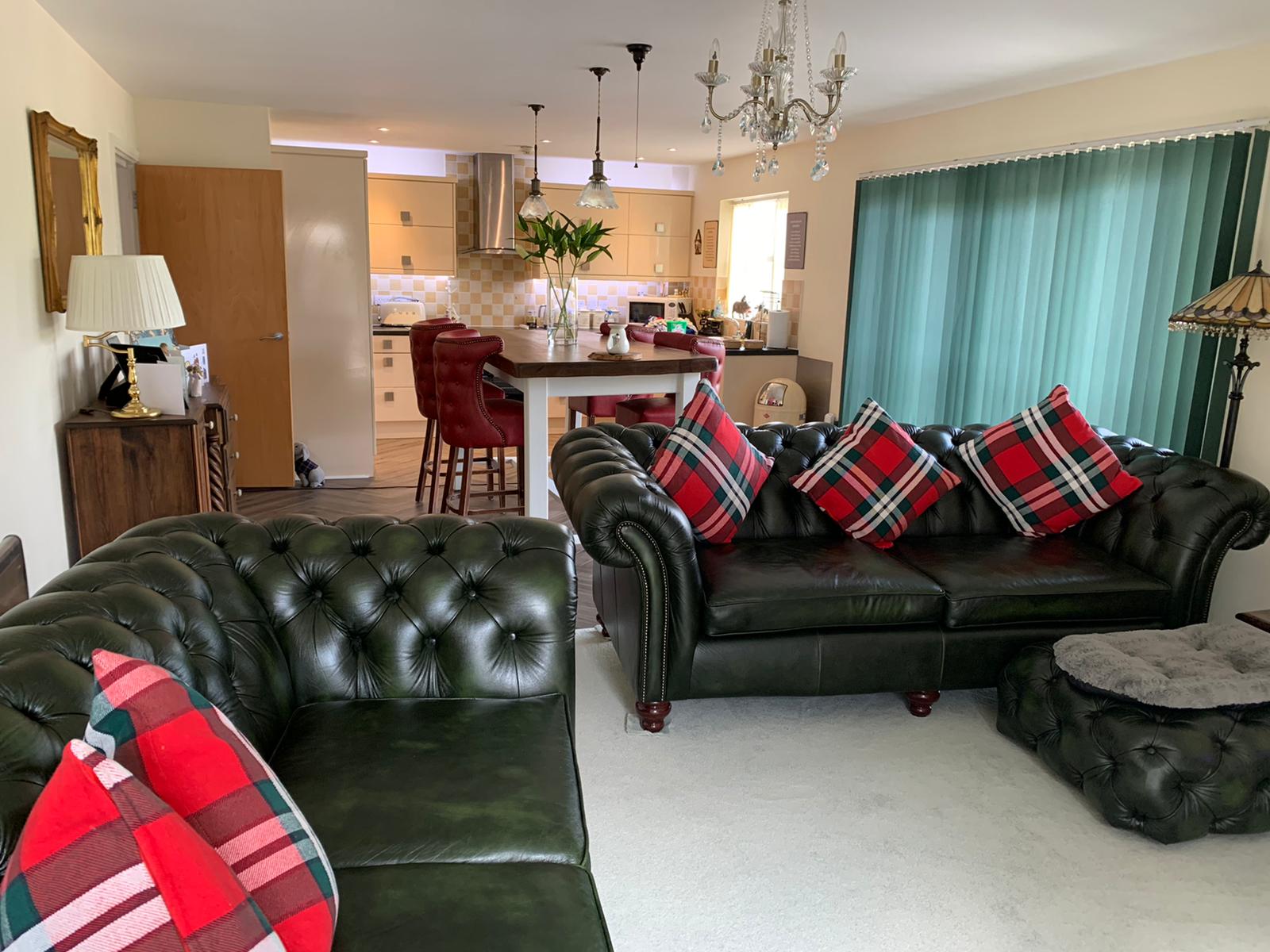 Professional carpet fitting