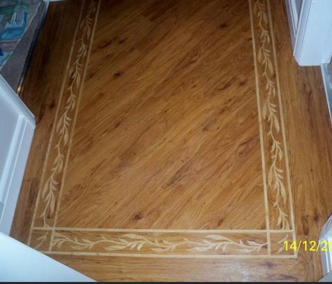 Luxury wood flooring project